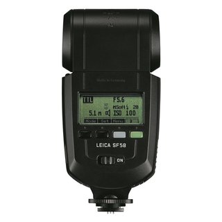 Blitzgeraet LEICA SF 58D, schwarz